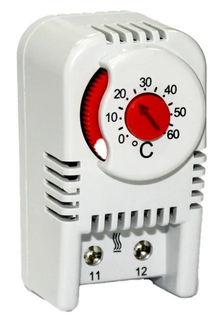 (PTHT) Термостат регулятор температуры воздуха на DIN-рейку НЗ, Plastim .